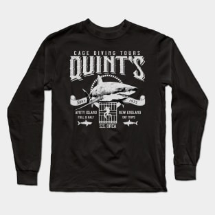 Quint's Cage Diving Tours Long Sleeve T-Shirt